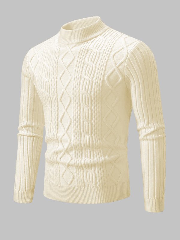Alexander | Men's High Neck Winter Sweater