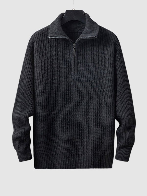 Henry | Men's Breathable Zip Sweater