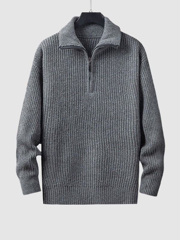 Henry | Men's Breathable Zip Sweater