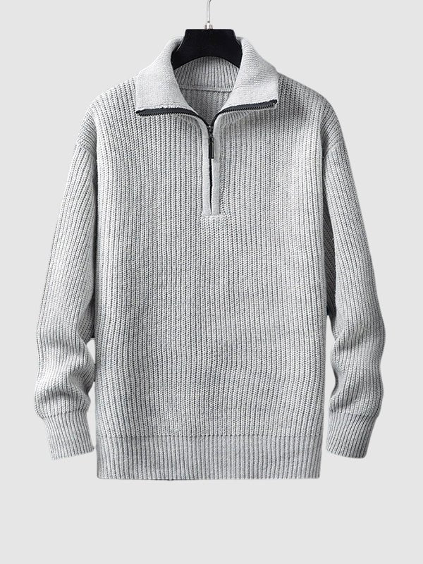 Henry | Men's Breathable Zip Sweater