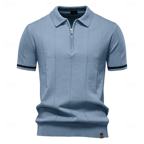 Hugo | Premium Summer Polo with Zipper