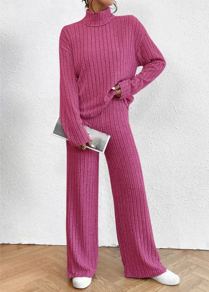 Nyx | Cozy Turtleneck Sweater and Pants Set