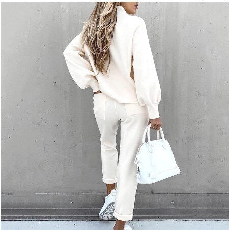 Ava | Chic Pullover and Pants Set