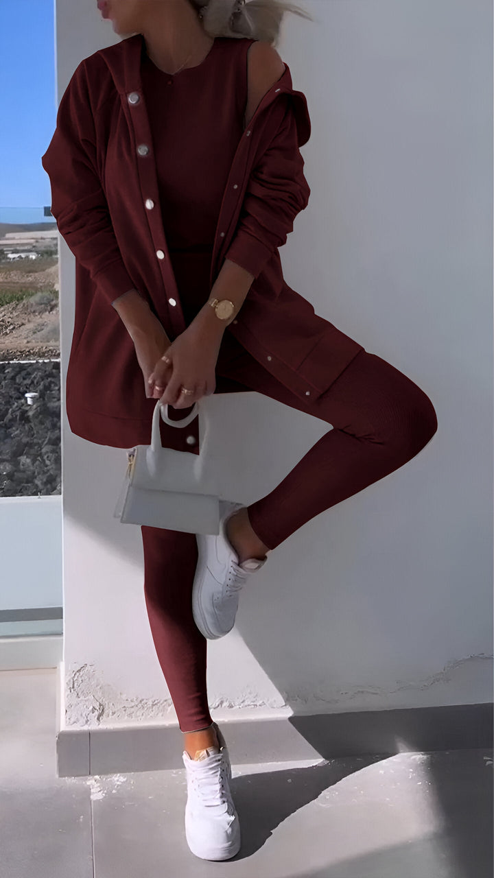 Kim | Cozy Hoodie and Leggings Set