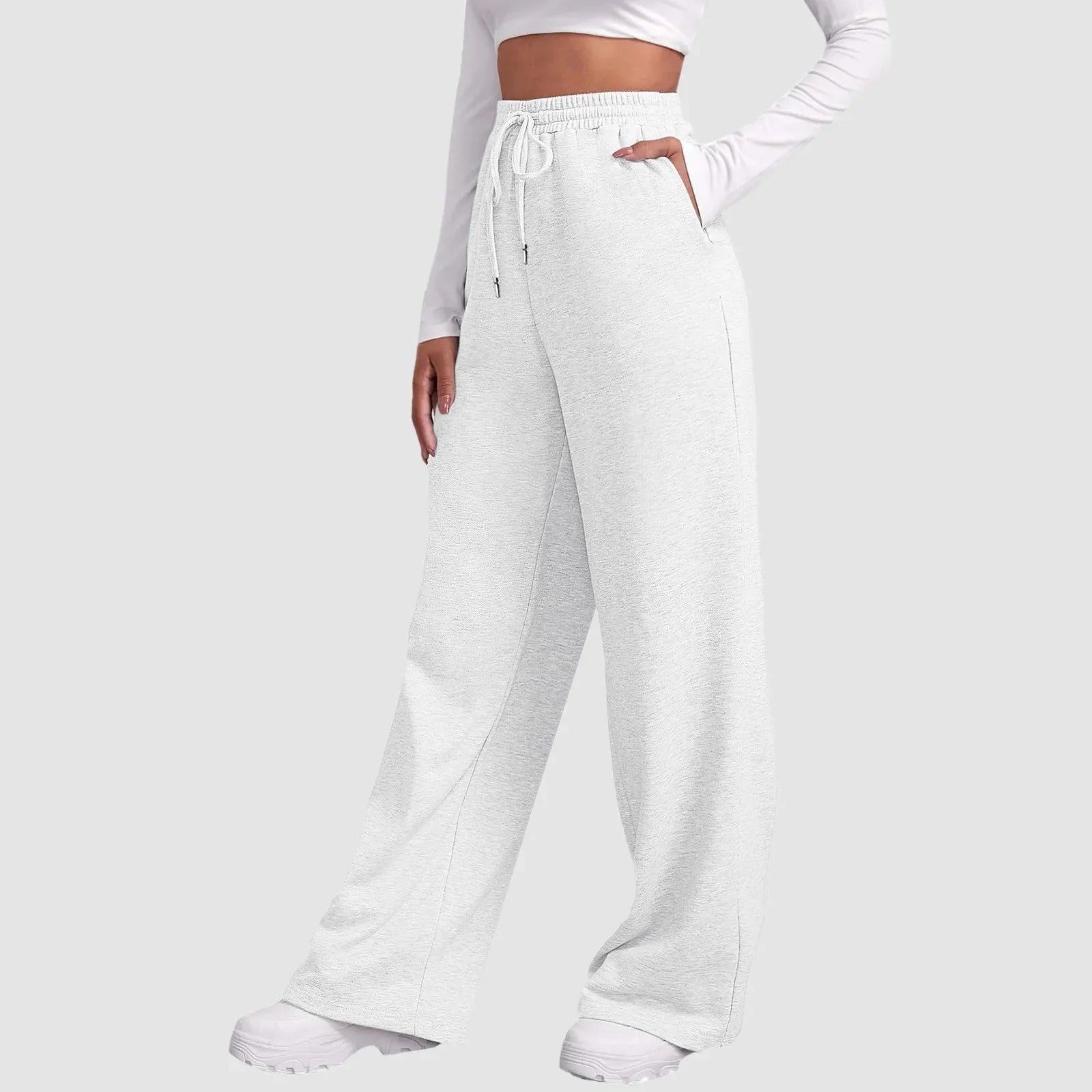 Wide-Leg Joggers for Effortless Style