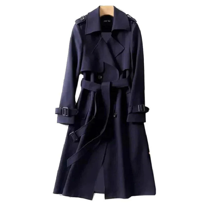 Ava | Elegant Long Women's Trenchcoat