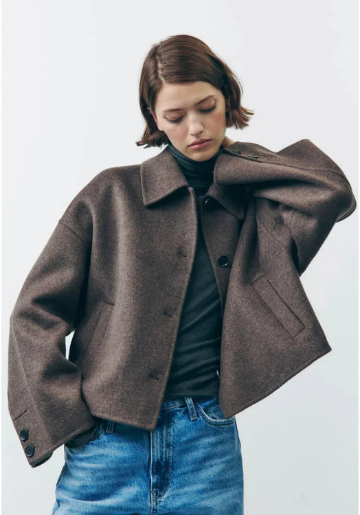 Emma | Warm Women's Trenchcoat for Plus Sizes