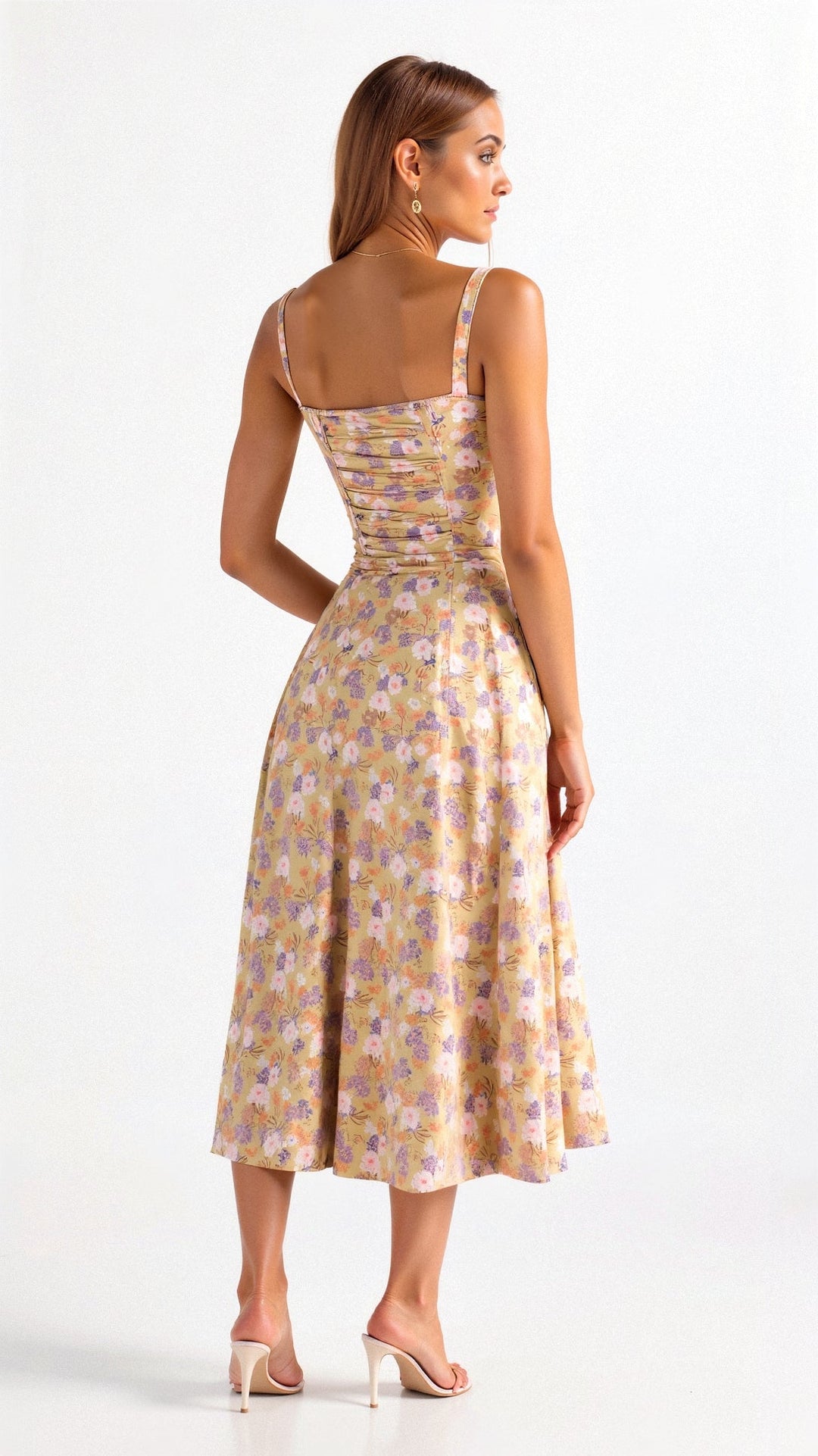 Margaret | Chic Corset Midi Dress for Elegance