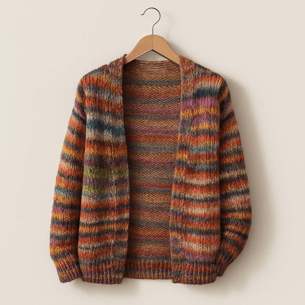 Isla | Stylish Women's Multicolor Knit Cardigan
