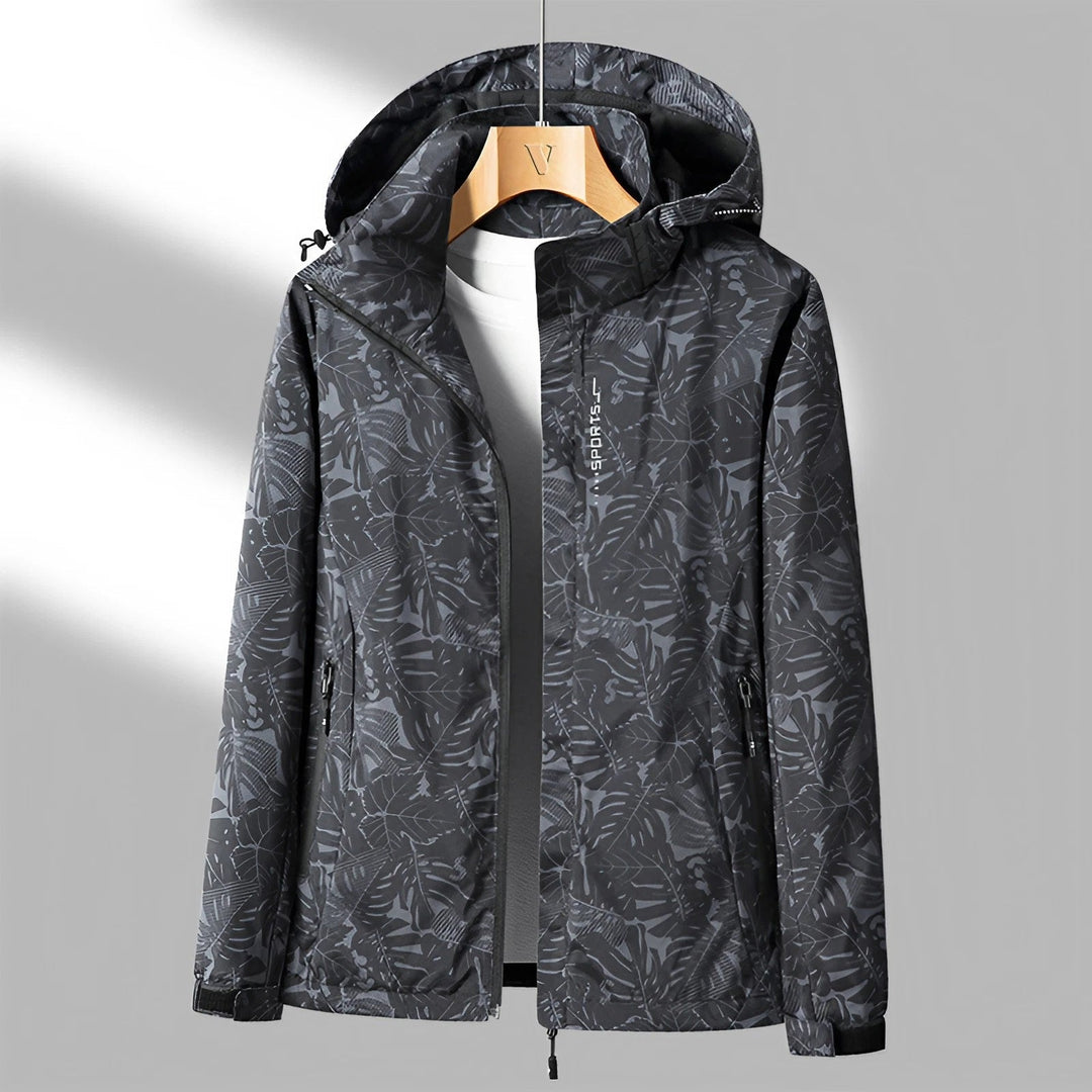 Zoe | Printed Raincoat with Hood