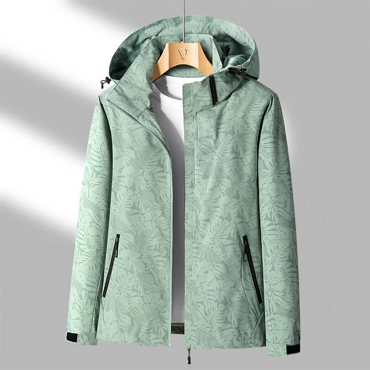 Zoe | Printed Raincoat with Hood