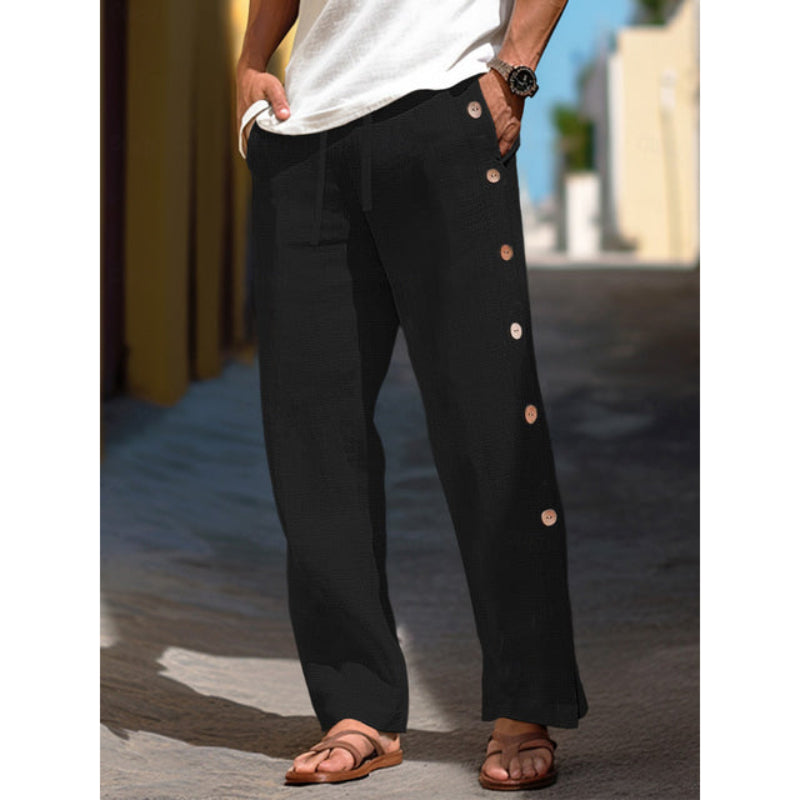 James – Linen Summer Trousers for Men