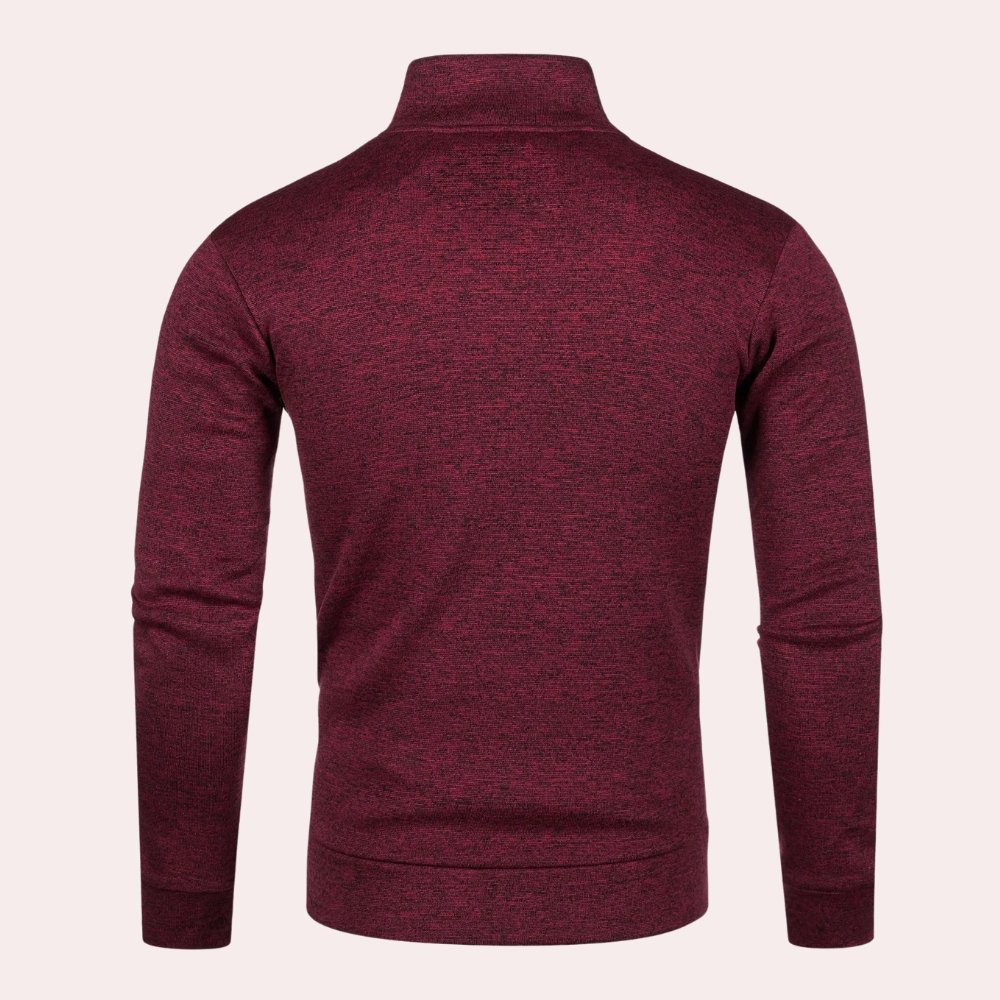 Asher | Modern Zipper Cardigan for Men