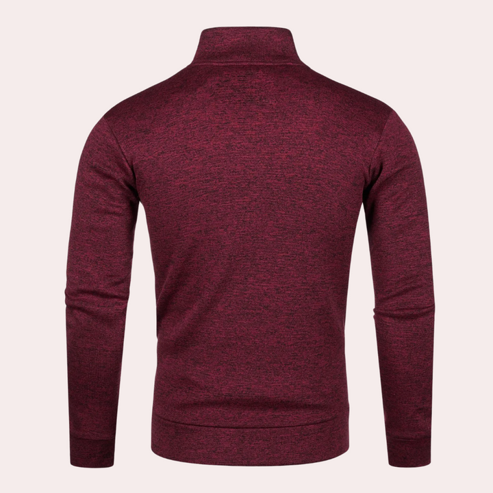 Asher | Modern Zipper Cardigan for Men