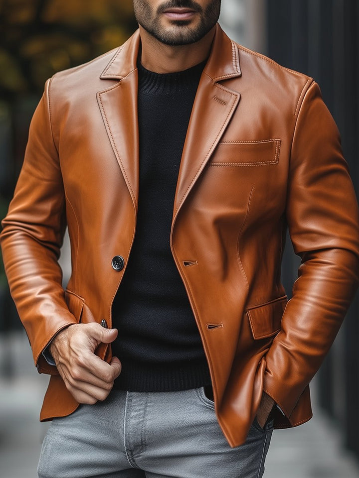 Cole | Men's Stylish Leather Jacket