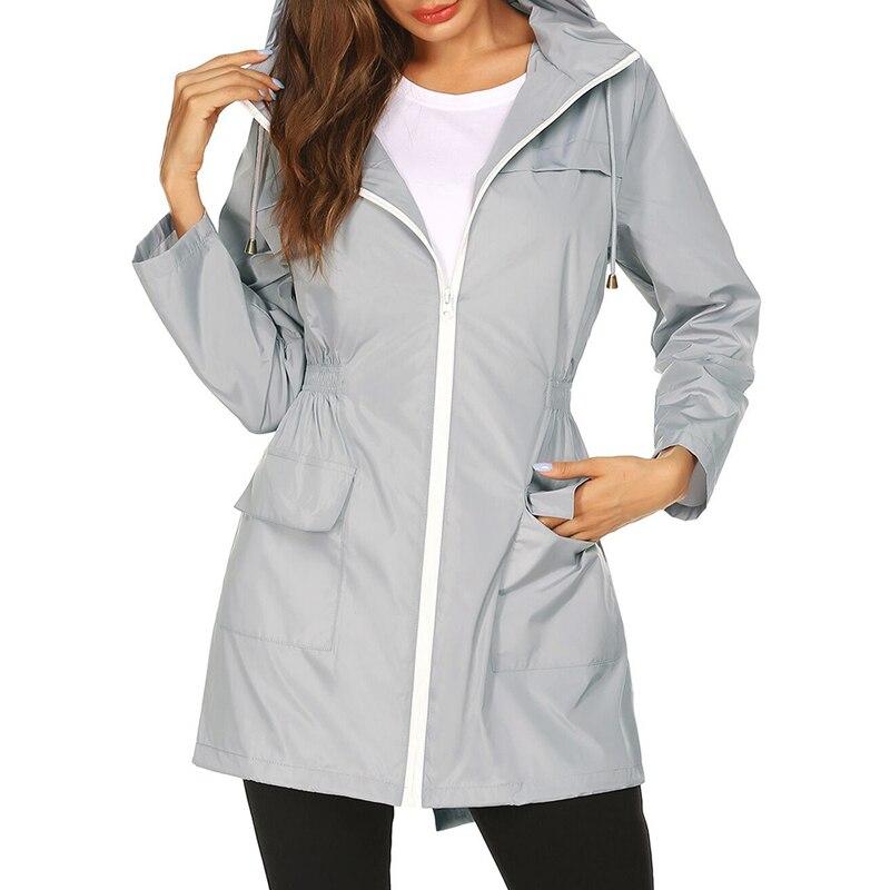 Ava | Women's Lightweight Raincoat with Hood