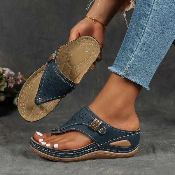 Barbara | Chic Comfort Wedge Sandals for Women