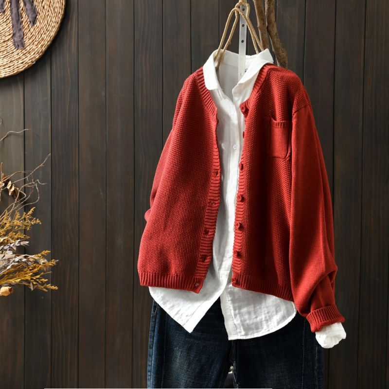 Mila | Women's Plus Size Knit Cardigan Comfort