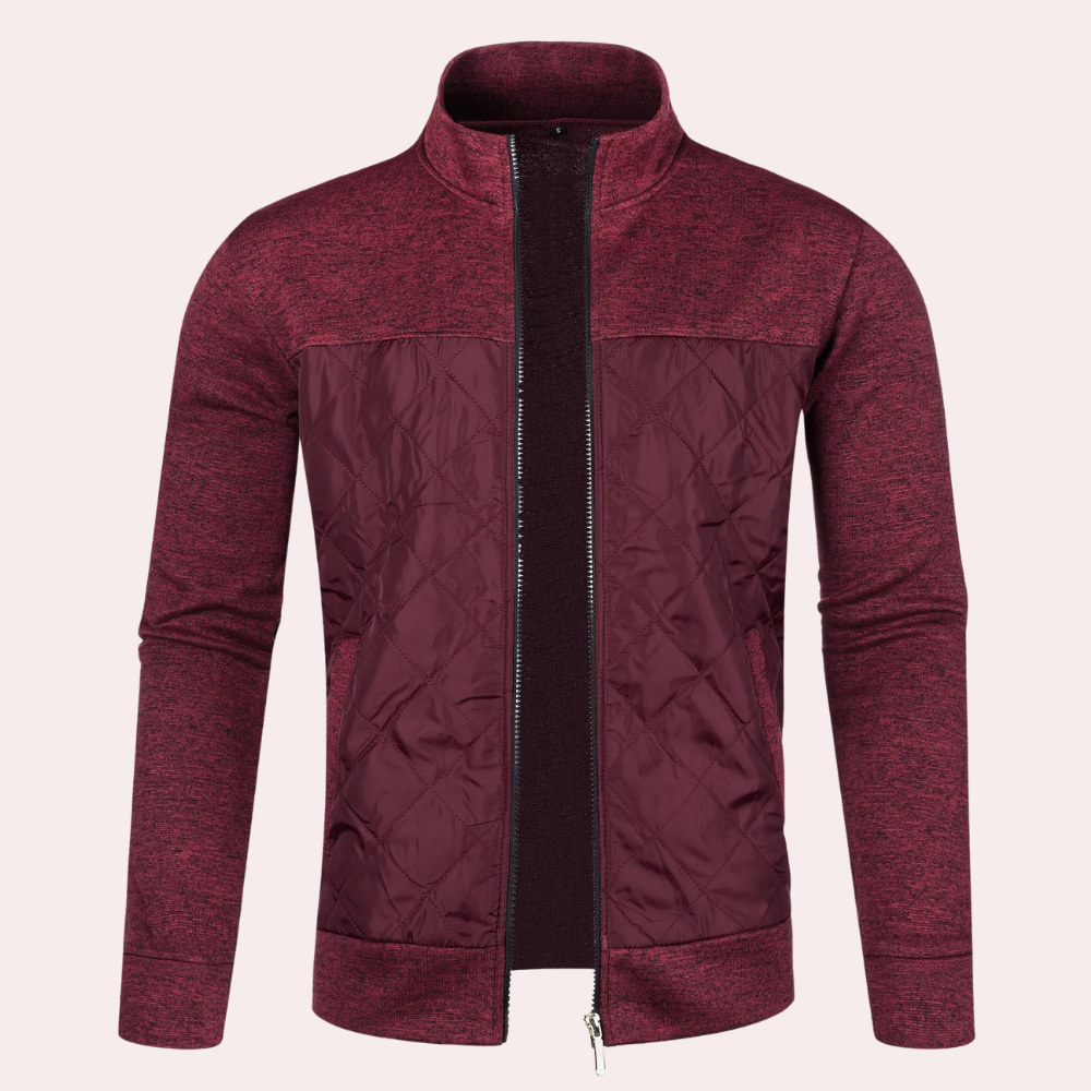 Asher | Modern Zipper Cardigan for Men