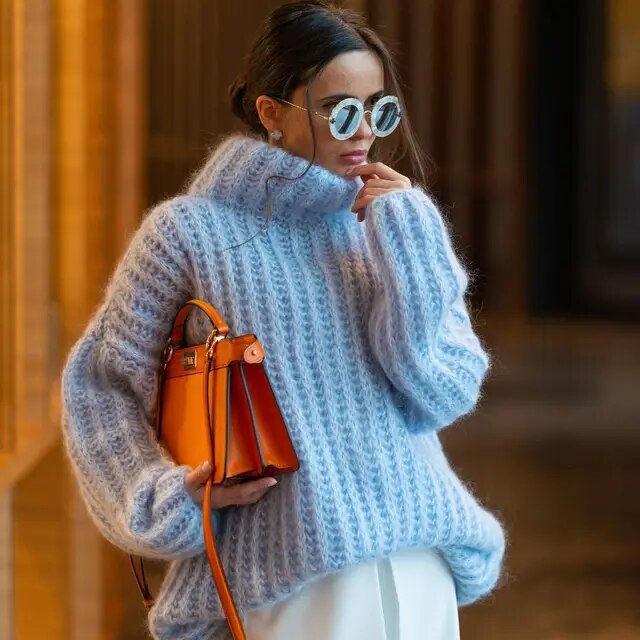Luna | Cozy Winter Turtleneck Sweater for Women