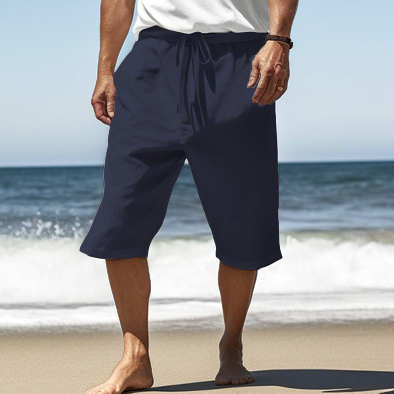 Samuel – Summer Linen Shorts