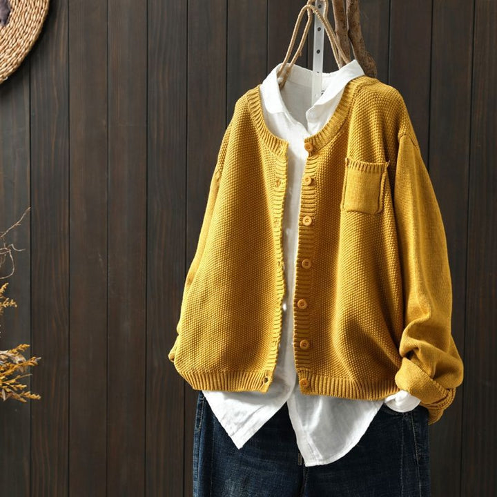 Mila | Women's Plus Size Knit Cardigan Comfort